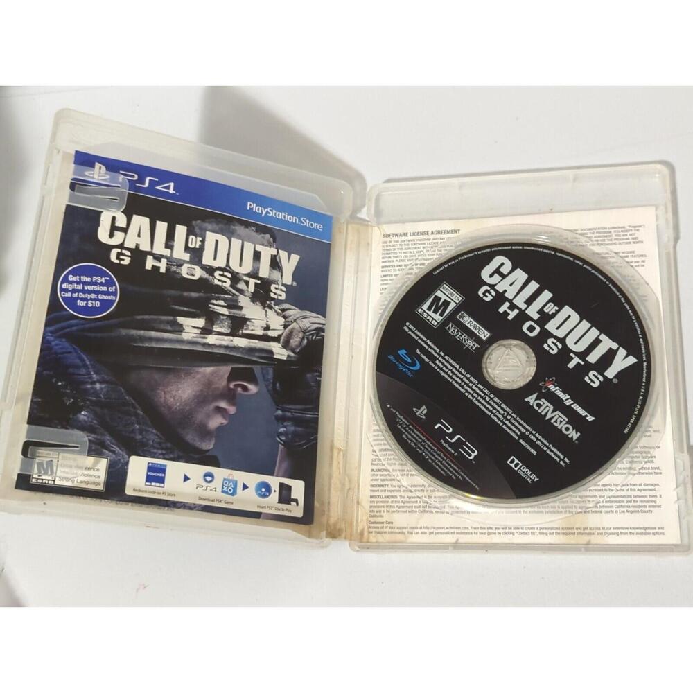 Call of Duty:‎ Ghosts - PS3 Sony PlayStation 3 Complete + Insert CIB Tested - Picture 4 of 6
